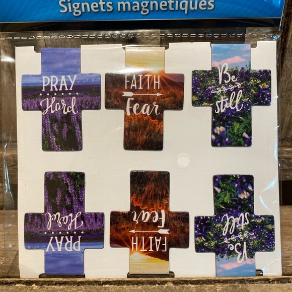 Religious Bookmarks Set Of 6, Cross Shaped Bookmarks, Inspirational Bookmarks - Picture 9 of 9